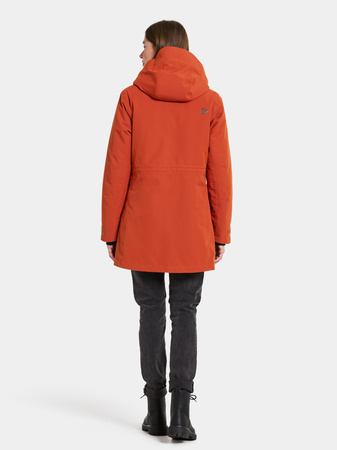 Kurtka damska DIDRIKSONS HARRIET WMN PARKA rust