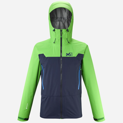 KURTKA MĘSKA MILLET KAMET LIGHT GTX SAPHIR/CHLORO