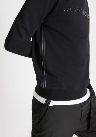 BLUZA MĘSKA ANTONY MORATO SLIM FIT CZARNY