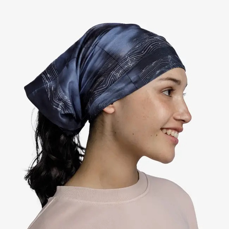 BANDANA BUFF ORIGINAL ECOSTRETCH NESHI NIGHT BLUE