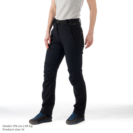 SPODNIE DAMSKIE NORTHFINDER ALANNA CZARNY