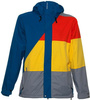 Kurtka męska VOLCOM JOHNNY szary/żółty/niebieski
