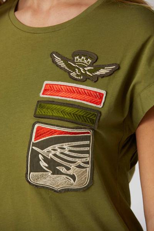T-SHIRT DAMSKI AERONAUTICA MILITARE