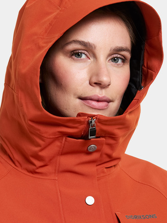 Kurtka damska DIDRIKSONS HARRIET WMN PARKA rust