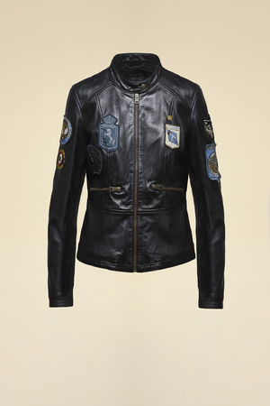 KURTKA DAMSKA SKÓRA AERONAUTICA MILITARE