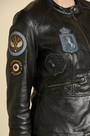 KURTKA DAMSKA SKÓRA AERONAUTICA MILITARE