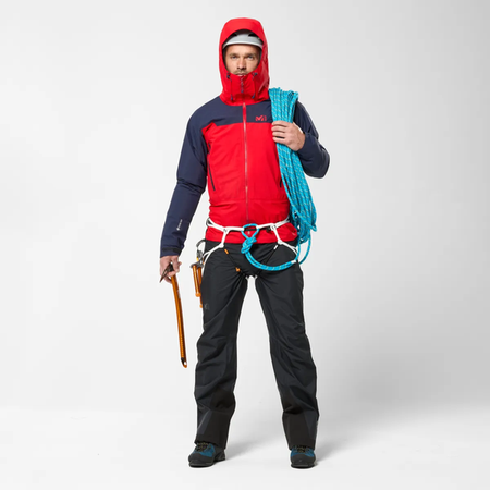 KURTKA MĘSKA MILLET KAMET LIGHT GTX IVY/MARACUJA