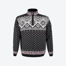 SWETER KAMA 4082 CZARNY