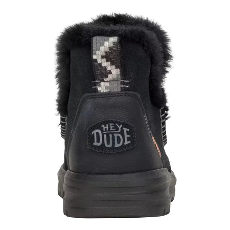 BUTY DAMSKIE HEY DUDE CAMDEN SUEDE BLACK