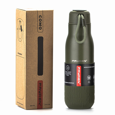 BUTELKA FAYREN THERMAL WATER BOTTLE COMO OLIVE 500