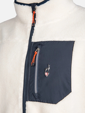 BLUZA MĘSKA AULP SIKOU MEN SHERPA JACKET