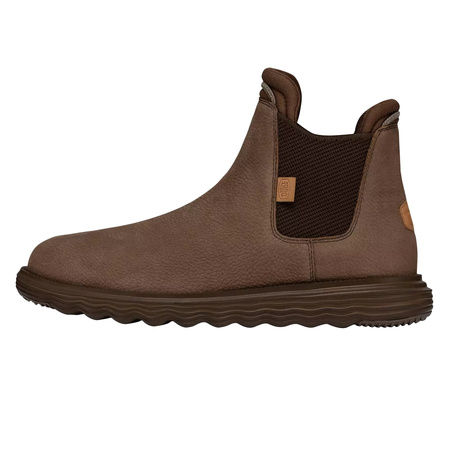 BUTY MĘSKIE HEY DUDE BRANSON CRAFT LEATHER BROWN