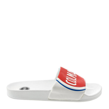Klapki męskie COLMAR Slipper Logo white