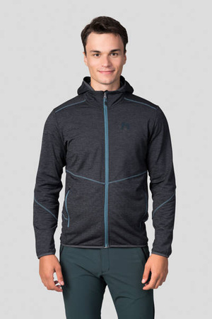 Bluza męska HANNAH DAMAR HOODY dark grey mel