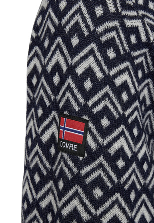 SWETER WEŁNIANY DOVRE KNITTED PULLOVER R-NECK