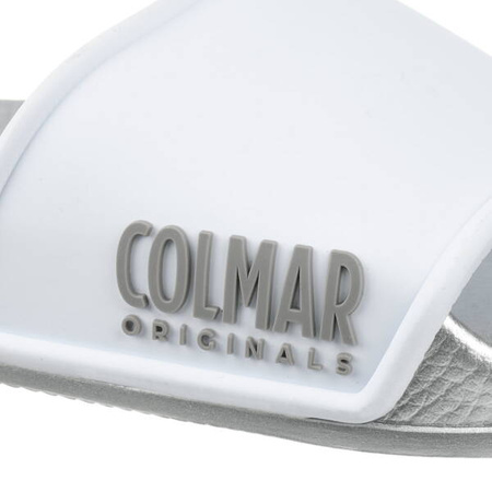 Klapki damskie COLMAR Slipper Plain white/silver