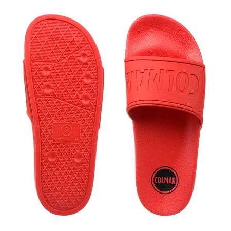 Klapki męskie COLMAR Slipper Logo bright red