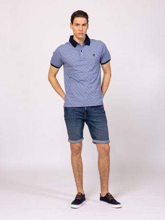 POLO MĘSKIE HEAVY TOOLS DUNA navy