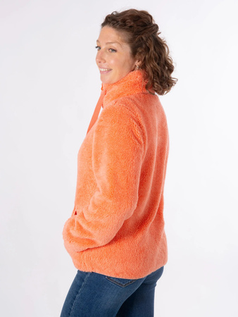 BLUZA DAMSKA AULP VISHA WOMEN CORAL FLEECE JACKET