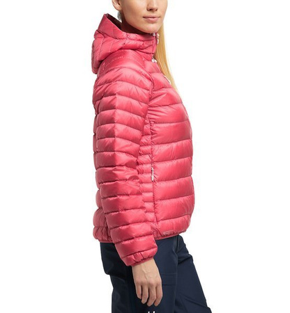 Kurtka damska HAGLOFS ROC DOWN HOOD tulip pink