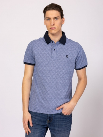 POLO MĘSKIE HEAVY TOOLS DUNA navy