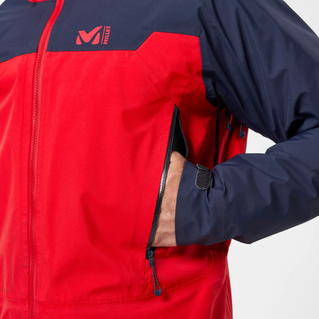 KURTKA MĘSKA MILLET KAMET LIGHT GTX IVY/MARACUJA