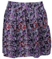 Spódnica WATER TRINTED czarny/wrzosowy