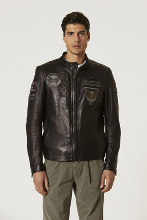 KURTKA SKÓRA MĘSKA AERONAUTICA MILITARE