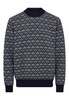 SWETER WEŁNIANY DOVRE KNITTED PULLOVER R-NECK