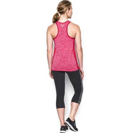 Koszulka damska UNDER ARMOUR TECH TANK COLORBLOCK różowy