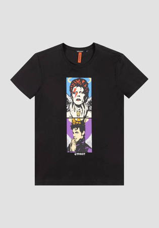 T-SHIRT MĘSKI ANTONY MORATO SLIM FIT CZARNY