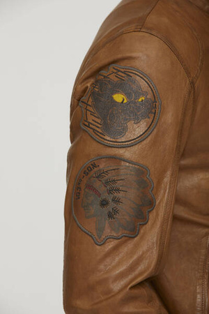 KURTKA SKÓRA MĘSKA AERONAUTICA MILITARE