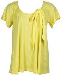 Koszulka damska SOFIA cytrynowy