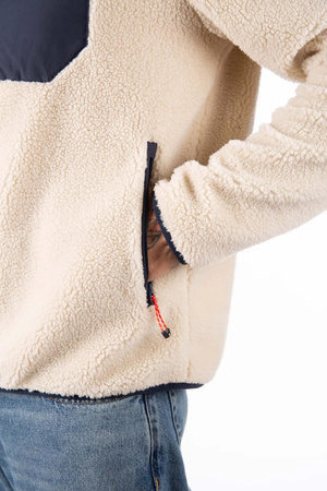 BLUZA MĘSKA AULP SIKOU MEN SHERPA JACKET