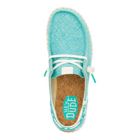 BUTY DAMSKIE HEY DUDE WENDY FUNK COASTAL JUTE BLUE