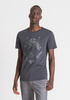 T-SHIRT MĘSKI ANTONY MORATO SLIM FIT CZARNY