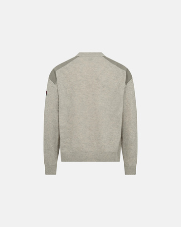 SWETER WEŁNIANY DOVRE RIBBED KNIT PULLOVER