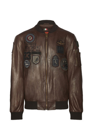 KURTKA SKÓRA MĘSKA AERONAUTICA MILITARE