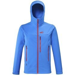 Kurtka męska MILLET TRACK HOODIE electric blue