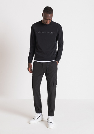 BLUZA MĘSKA ANTONY MORATO SLIM FIT CZARNY