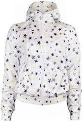 Kurtka damska ZOE JACKET biały/żółty