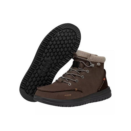 BUTY MĘSKIE HEY DUDE BRADLEY BOOT LEATHER BROWN