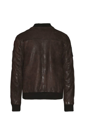 KURTKA SKÓRA MĘSKA AERONAUTICA MILITARE DI MARO