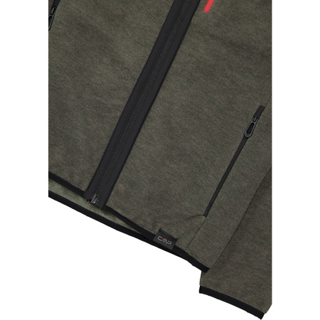 BLUZA POLAROWA WEŁNIANA MĘSKA CMP 35H4017/F905