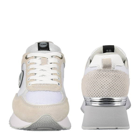 Sneakersy damskie COLMAR Travis Authentic High Wht