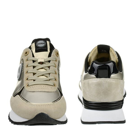Sneakersy damskie COLMAR Travis Punk gold