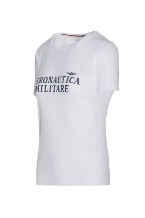 T-SHIRT DAMSKI AERONAUTICA MILITARE BIAŁY