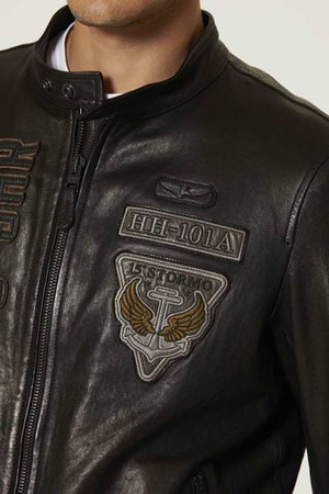 KURTKA SKÓRA MĘSKA AERONAUTICA MILITARE