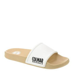 Klapki damskie COLMAR Slipper Plain white-gold