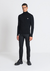 GOLF MĘSKI ANTONY MORATO SLIM FIT CZARNY